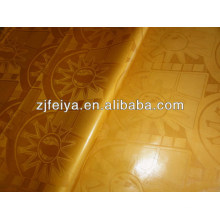 100% algodón Bazin Riche Guinea Brocade damasco tela africana color oro perfume suave nuevo diseño textil